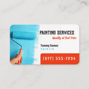 Painting Services Painters Business Card