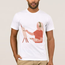 Painting t-shirt