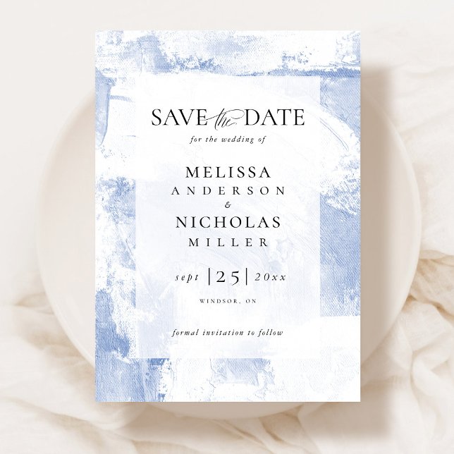 Painting texture save the date (Creator Uploaded)