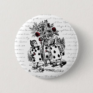 Painting the Roses Red 6 Cm Round Badge