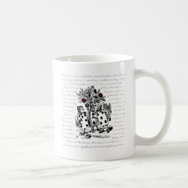 Painting the Roses Red Coffee Mug (Right)