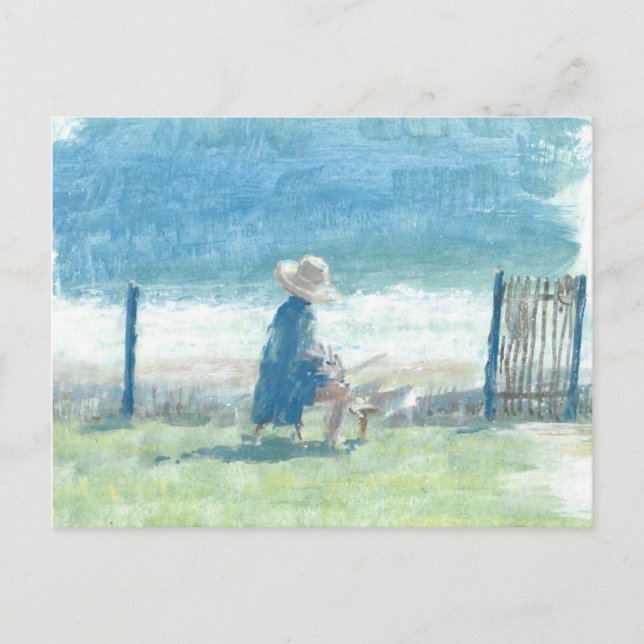 Painting the Sea Postcard (Front)