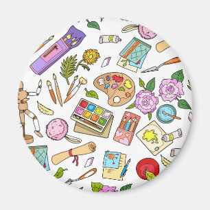 Painting Tools Printings Magnet