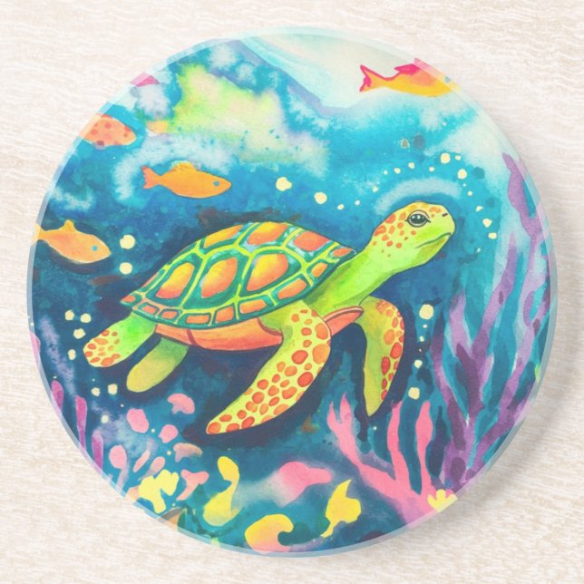 Painting Turtle Coaster (Front)