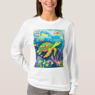 Painting Turtle T-Shirt