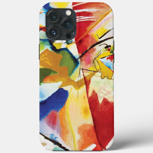 Painting with Green Centre by Wassily Kandinsky Case-Mate iPhone Case (Back)