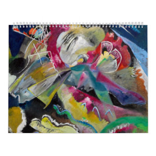Painting with White Lines - Wassily Kandisnky Calendar
