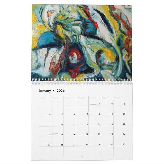 Paintings 2009 Lori K Erickson Calendar (Jan 2026)