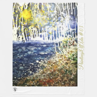 PaintingsOfAda #03 - Artist - Unknown Fleece Blank Blanket