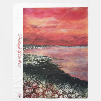 PaintingsOfAda #07 - Artist - Unknown Fleece Blank Blanket