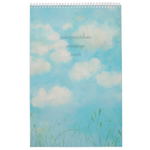 paintpaintdraw paintings 2025 calendar