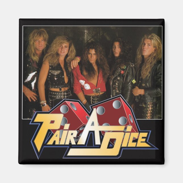 Pair A Dice Magnet (Front)