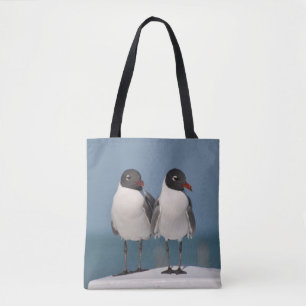 Pair of Black Headed Gulls Tote Bag