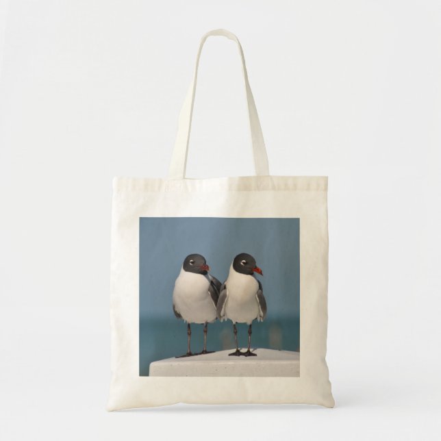 Pair of Black Headed Gulls Tote Bag (Front)