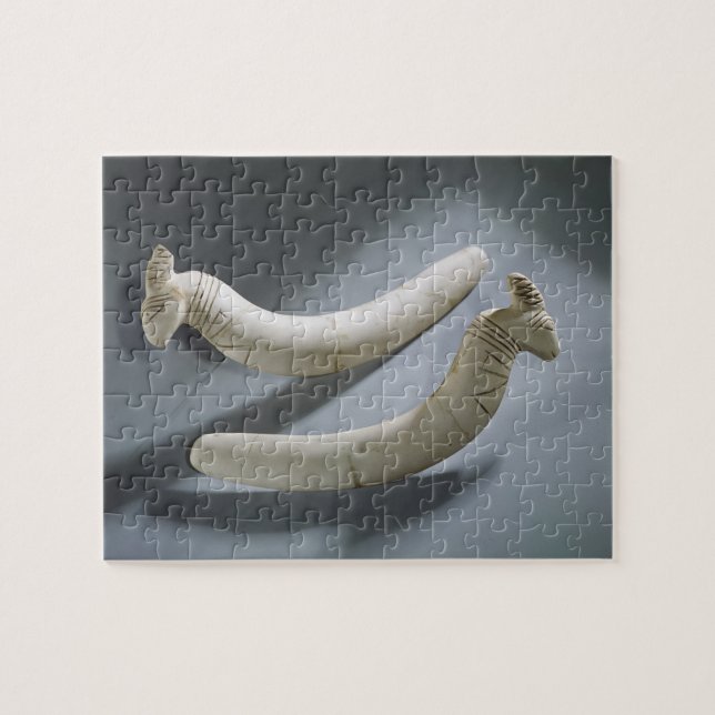 Pair of castanets, Thinite Period (hippopotamus iv Jigsaw Puzzle (Horizontal)