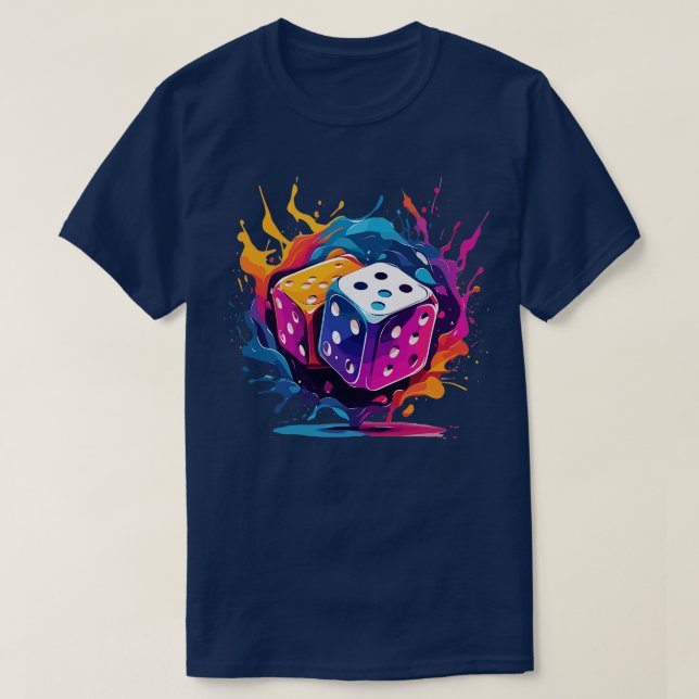 Pair Of Dice T-Shirt (Design Front)