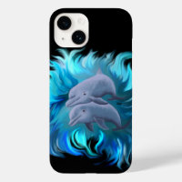 Pair of dolphins