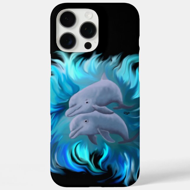Pair of dolphins Case-Mate iPhone case (Back)