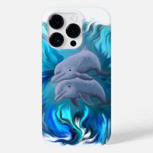 Pair of dolphins Case-Mate iPhone 14 pro case