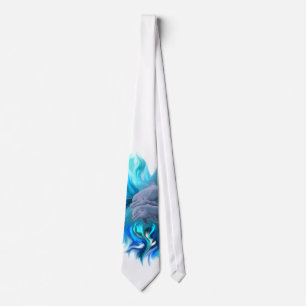Pair of Dolphins Tie