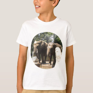 Pair of Elephants Kid's Sweatshirt T-Shirt