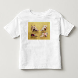 Pair of embroidered shoes, c.1714 toddler T-Shirt