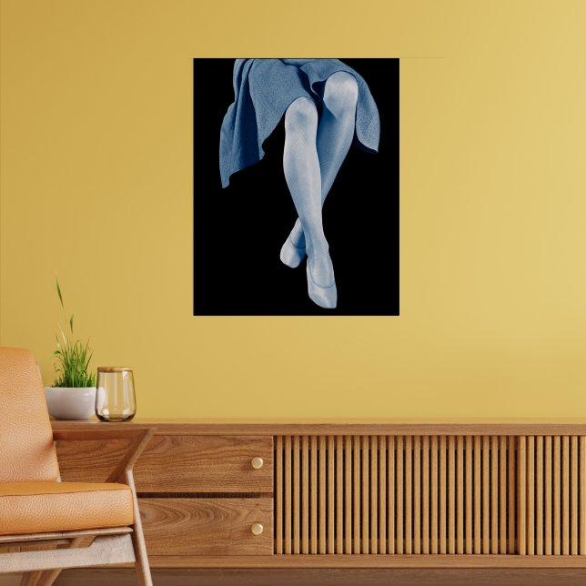 Pair of Female Legs Poster (Living Room 2)