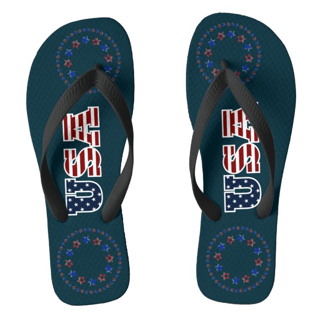 Pair of Flip Flops (Footbed)