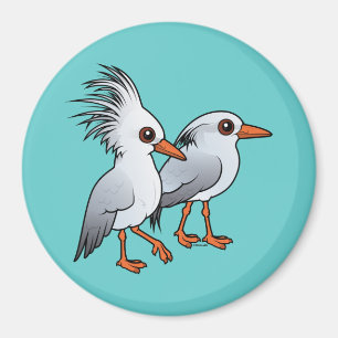 Pair of Kagu Magnet