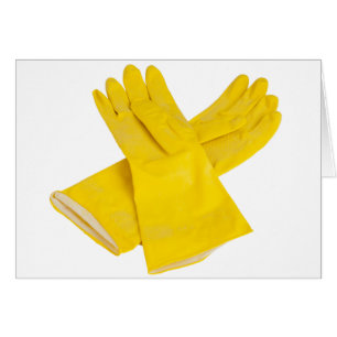 Pair of latex gloves
