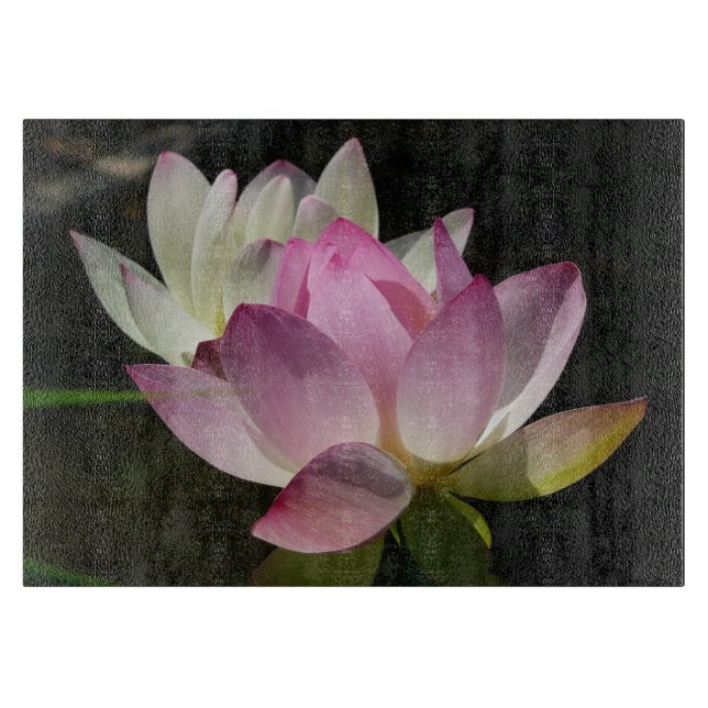 Pair of Lotus Flowers II Cutting Board (Front)