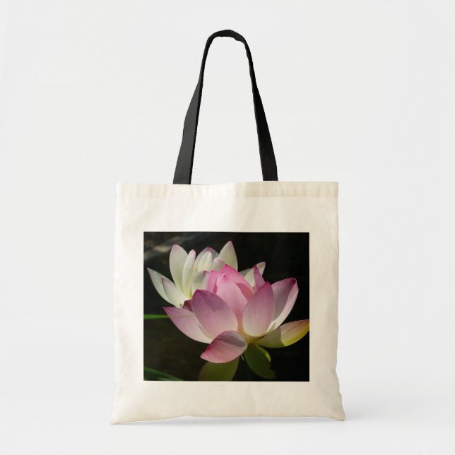 Pair of Lotus Flowers II Tote Bag (Front)