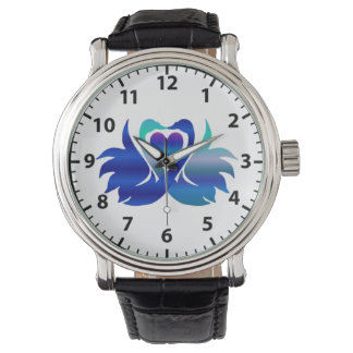Pair of loving swans (Hansa puuttuwa)  Watch