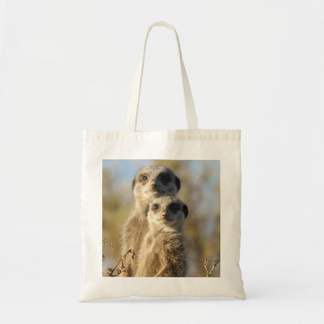 Pair of Meerkats Tote Bag (Front)