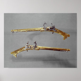 Pair of pistols, 1624-26 poster