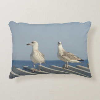 Pair of Seagulls Decorative Cushion