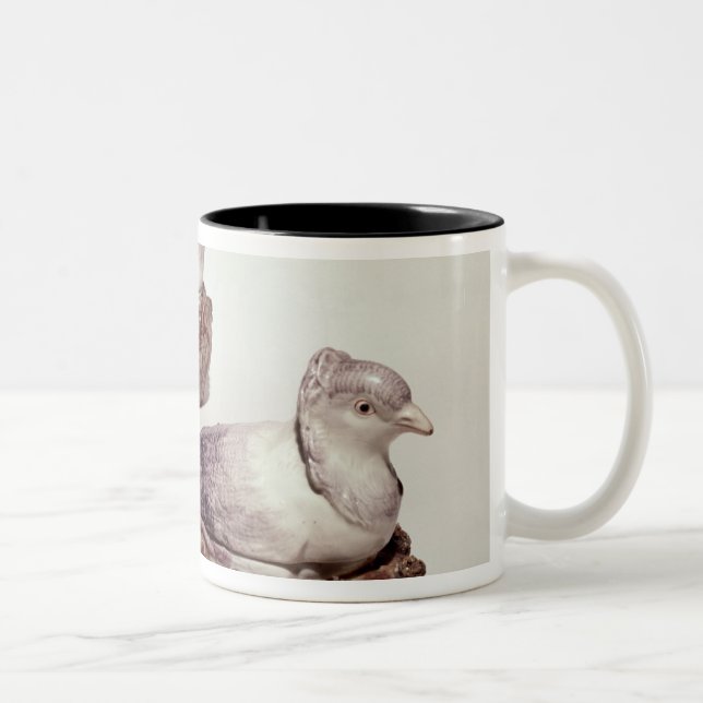 Pair of Staffordshire pottery tureens Two-Tone Coffee Mug (Right)