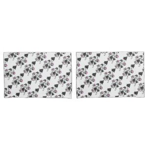 Pair of Standard Size Pillowcases/Skulls Pillowcase
