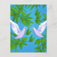Pair of White Doves