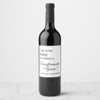 Pairs well with becoming Grandparents Grandma