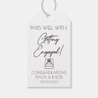 Pairs Well With: Engagement Minimalist Ring Design Gift Tags