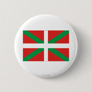 País Vasco (Euskadi) flag 6 Cm Round Badge