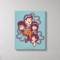 Paisely Flower Scooby-Doo and the Gang