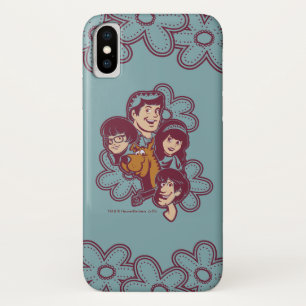 Paisely Flower Scooby-Doo and the Gang Case-Mate iPhone Case