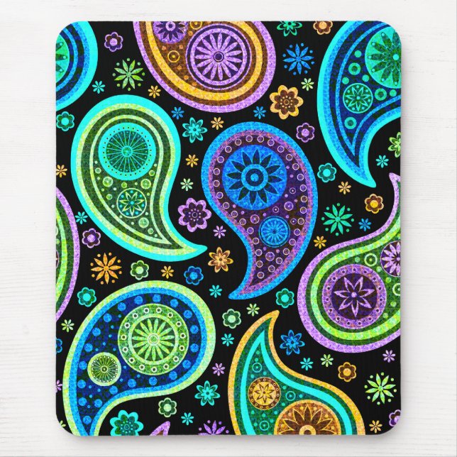 Paisley 2.0 mouse pad (Front)