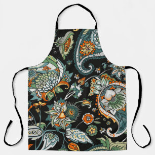 Paisley. A seamless pattern based on the tradition Apron
