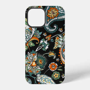 Paisley. A seamless pattern based on the tradition iPhone 12 Case