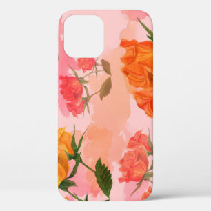 Paisley bandanna print, silk scarf design. iPhone 12 case