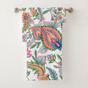 Paisley Bath Towel Set