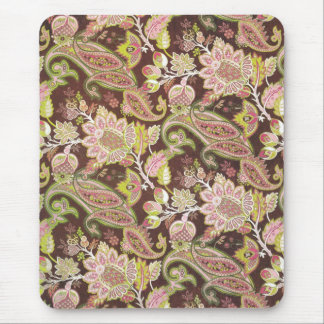 paisley brown mouse pad